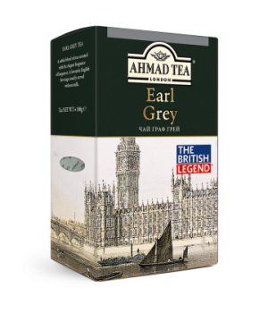 Чай чорний "Ахмад" Граф Грей з бергамотом 100 г