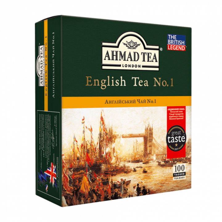 Чай чорний "Ахмад" English Tea No.1 100х2 г
