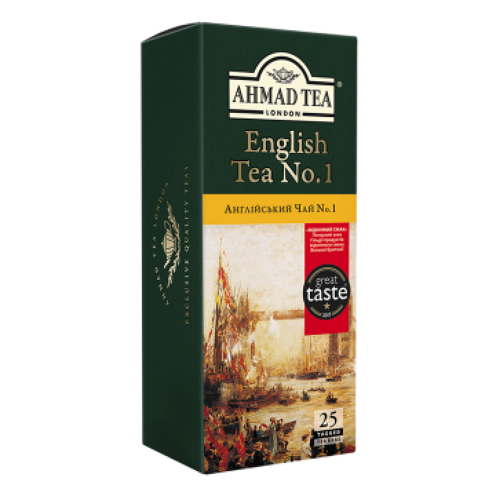 Чай чорний "Ахмад" English Tea No.1 25х2 г