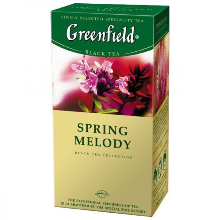 Чай чорний Greenfield Spring Melody 25х1,5 г