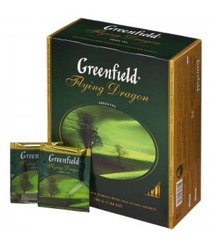 Чай зелений Greenfield Flying Dragon 100х2 г