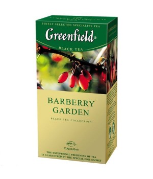 Чай черный Greenfield Barberry Garden 25х1,5 г