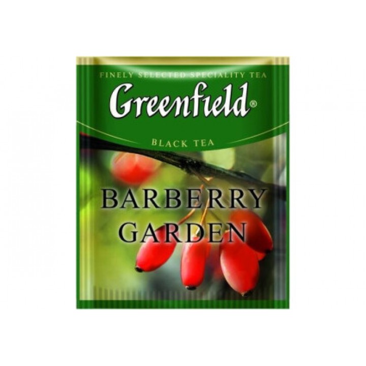 Чай чорний Greenfield Barberry Garden 100х2 г