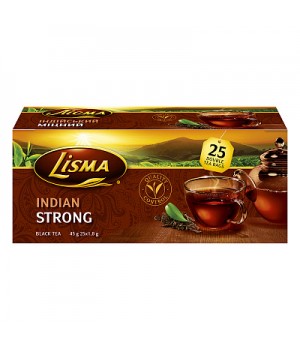 Чай чорний "Лісма" Індійський міцний 25х1,8 г