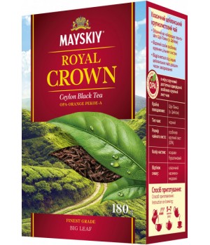 Чай чорний "Майський" Царська корона 180 г