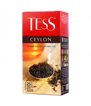 Чай черный Tess Ceylon 25х1,8 г