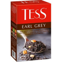 Чай черный Tess Earl Grey с бергамотом 90 г