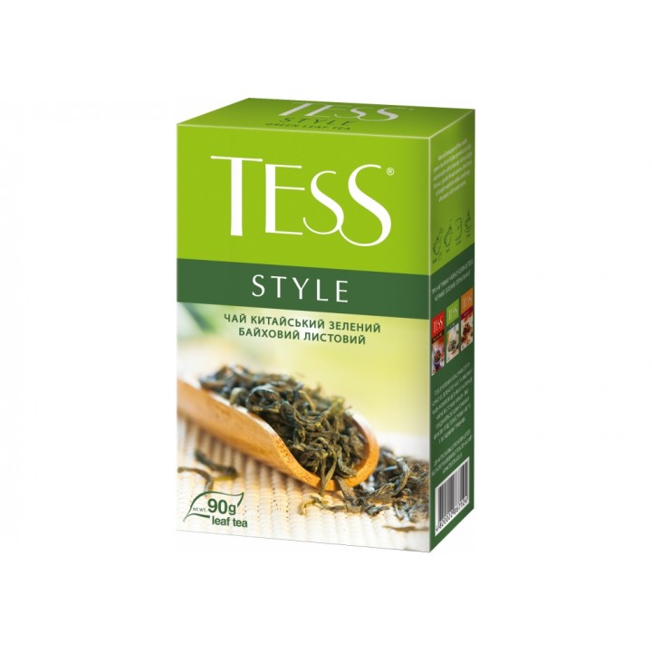 Чай зелений Tess Style Китайський крупнолистовий 90