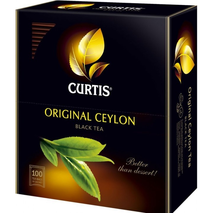 Чай чорний Curtis Original Ceylon 100х2 г