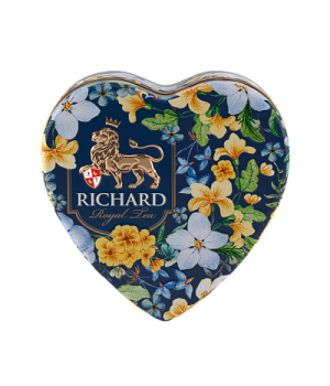 Чай чорний Richard Royal Heart з пелюстками троянд і фруктовим смаком 30г (4823063701020)