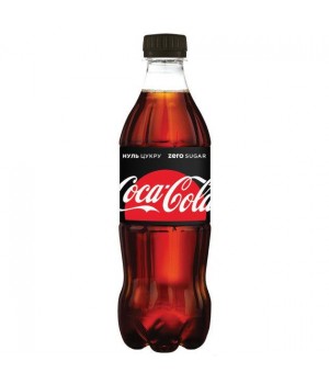 Напій газований Coca-Cola Zero 0,5л (544900095777)