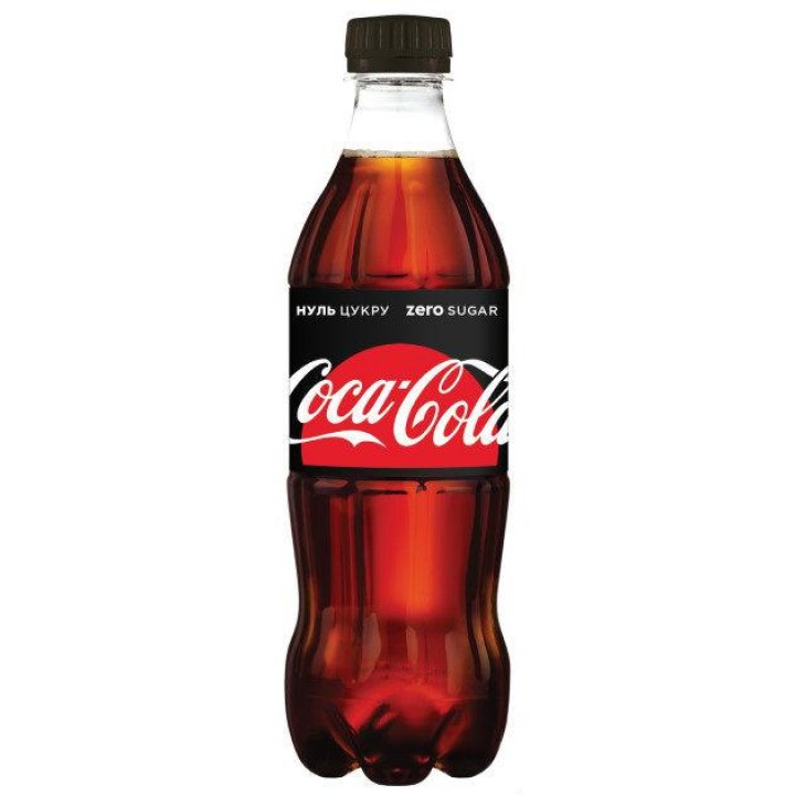 Напій газований Coca-Cola Zero 0,5л (544900095777)