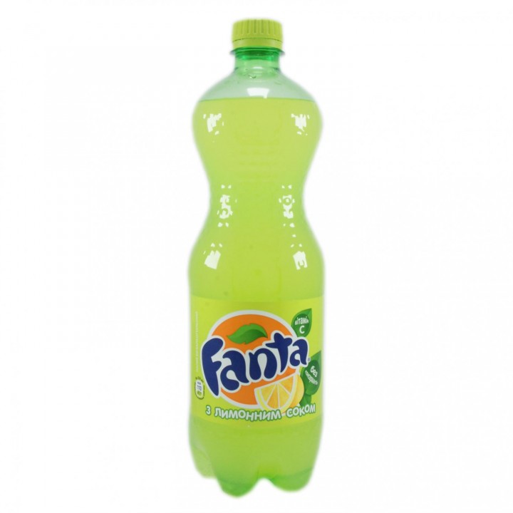 Напій газований Fanta Лимон 1л (5449000006271)