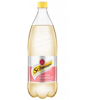Напій газований Schweppes Рожевий грейпфрут 1л (5449000245236)
