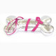 Croci Glossy - повідець Croci Glossy для собак 1×120 см шкірзам лак/нейлон рожевий (8023222067080)