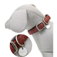 Croci MYLORD - ошейник Croci MYLORD для собак 2×30-50 см кожзам с тиснением бордовый (8023222108950)