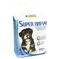 Croci Super Nappy - пелюшки Super Nappy для собак 90х60 10шт (8023222012080)