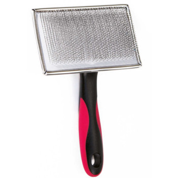 Пуходерка Croci Vanity з напиленням, велетенська, для довгої шерсті, 11,2x18см