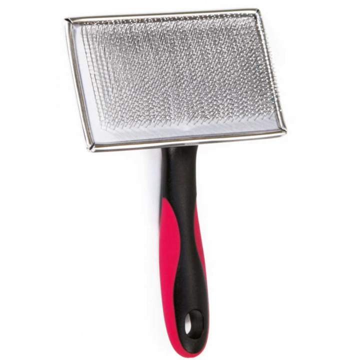 Пуходерка Croci Vanity з напиленням, велетенська, для довгої шерсті, 11,2x18см