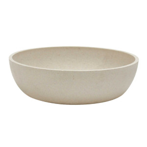 Миска CROCI Bamboo, бамбукове волокно, біла, 1 л, 17см