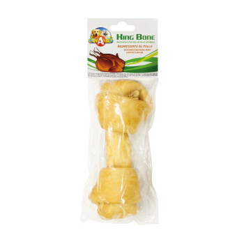 Кость жилованная узловая Croci King Bone Buffalo Chicken, 20см,110гр, 1шт/уп