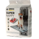 Croci Super Nappy - пелюшки Super Nappy у принт газета для собак 84х57 30 шт (8023222177222)