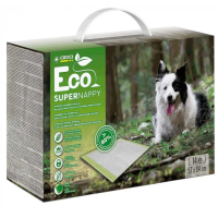 Croci Super Nappy ECO - пеленки Super Nappy Эко адсорбирующие для собак 84х57 14 шт (8023222214842)