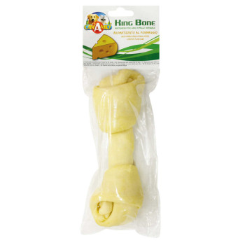 Кость жилованная узловая Croci King Bone Buffalo Cheese, 15см, 60гр, 1шт/уп