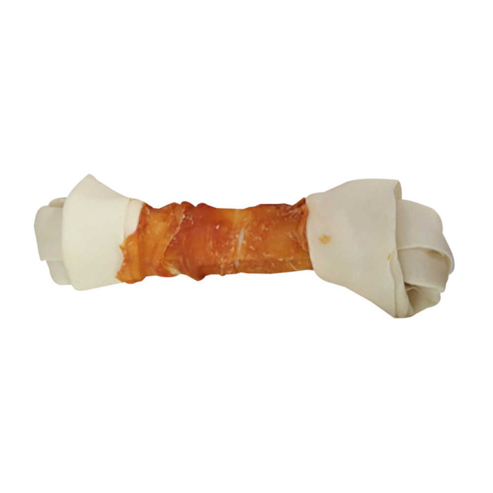 Кістка жилована вузлова Croci King Bone Chicken, з куркою, 15см, 45гр, 1шт/уп