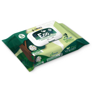 Салфетки гигиенические CROCI ECO TALC/FLOWERS, 30 шт/уп
