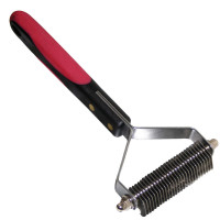 Ковтуноріз Croci Vanity CaniAMici для всіх типів шерсті, 10 лез, 9x18,5см