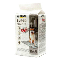 Croci Super Nappy - пелюшки Super Nappy у принт газета для собак 57х54 30 шт (8023222177208)