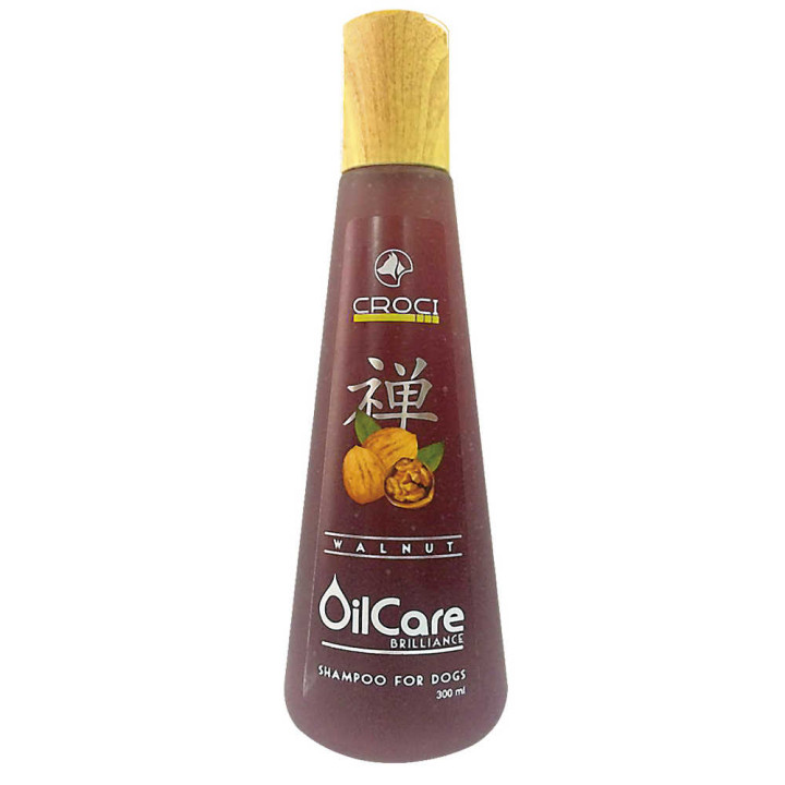 Шампунь CROCI GILL'S OILCARE с маслом грецкого ореха (питает, для блеска и шелковистости шерсти), 300мл