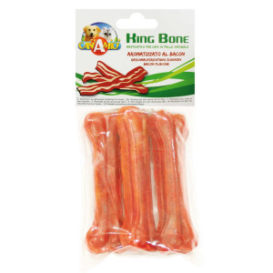 Кость Croci King Bone Bacon, 13см, 60гр, 3шт/уп