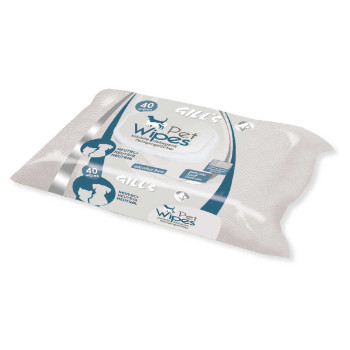 Серветки гігієнічні CROCI GILL'S Neutral, 40 шт/уп