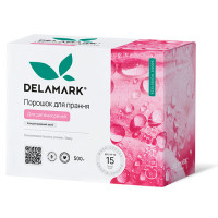 Концентрированный бесфосфатный стиральный порошок DeLaMark Baby 500 г