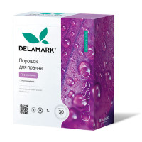 Концентрированный бесфосфатный стиральный порошок DeLaMark Professional 1 кг
