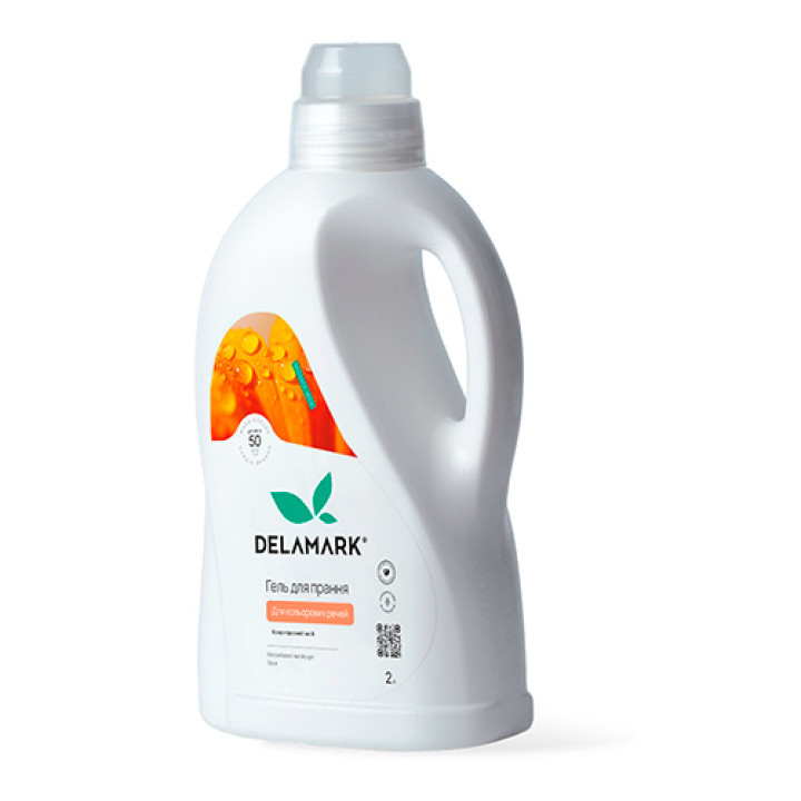 Концентрированное бесфосфатное средство для стирки DeLaMark Color 2 л