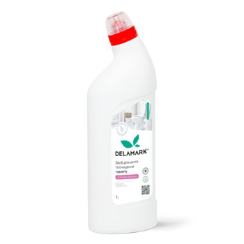 Средство для чистки унитаза DeLaMark с цветочным ароматом 1 л