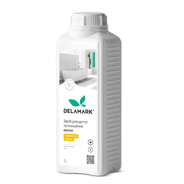 Универсальное средство для мытья ванной комнаты DeLaMark с ароматом лимона 1 л