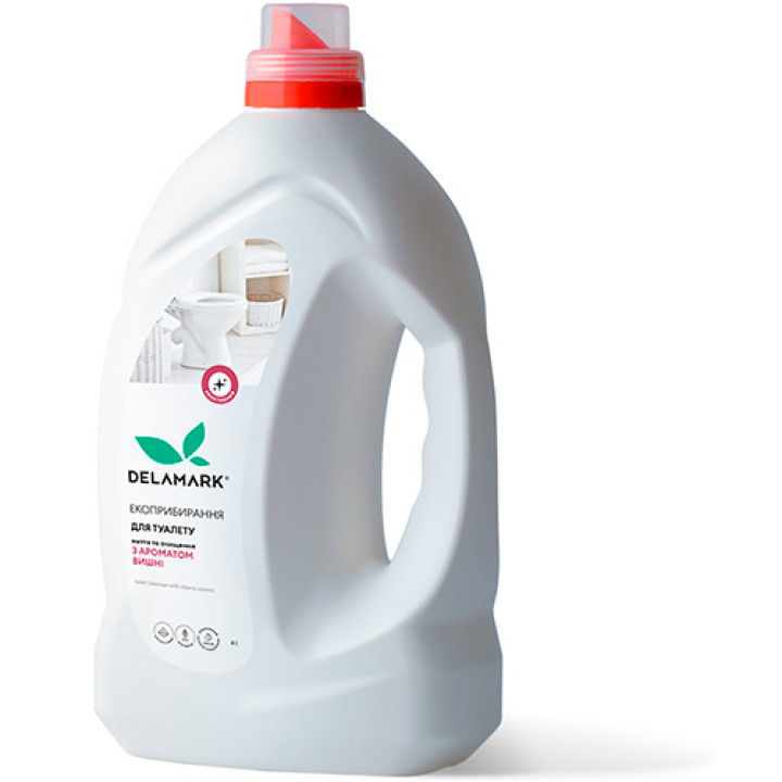 Средство для чистки унитаза DeLaMark с ароматом вишни 4 л