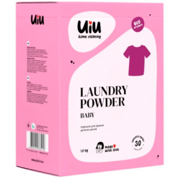 Стиральный порошок-концентрат UIU Baby Бесфосфатный 1.2 кг
