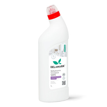 Засіб для миття туалету DeLaMark лимонник та вербена 1 л Засіб для миття туалету DeLaMark лимонник та вербена 1 л