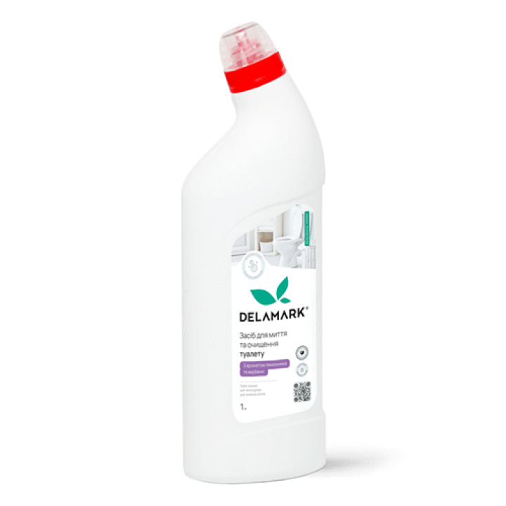 Засіб для миття туалету DeLaMark лимонник та вербена 1 л