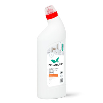 Средство для мытья туалета DeLaMark жасмин и апельсиновый цветок 1 л