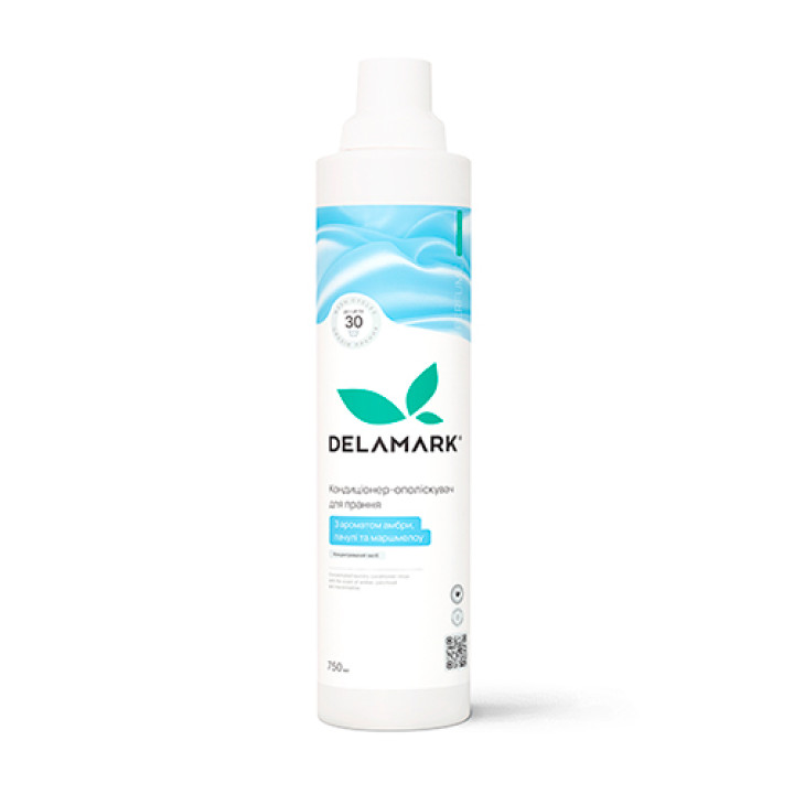 Кондиционер-ополаскиватель DeLaMark с ароматом амбры, пачули и маршмеллоу 0,75 л