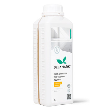 Засіб для миття підлоги DeLaMark з ароматом лимона 1 л