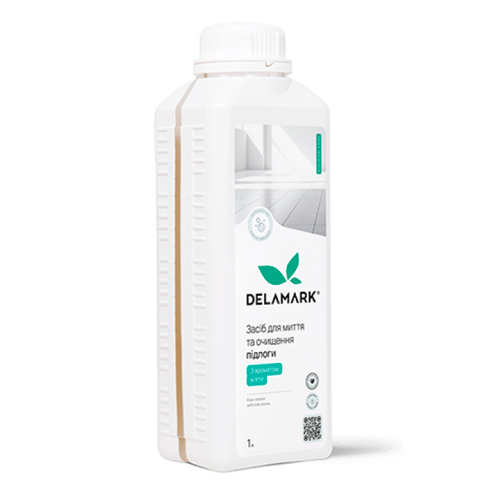 Засіб для миття підлоги DeLaMark з ароматом м'яти 1 л