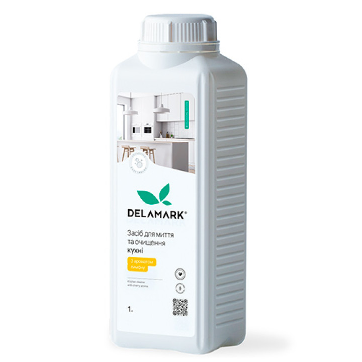 Універсальний засіб для миття кухні DeLaMark з ароматом лимона 1 л