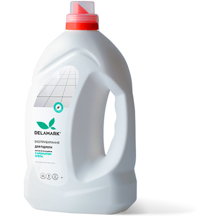Средство для мытья пола DeLaMark с ароматом мяты 4 л